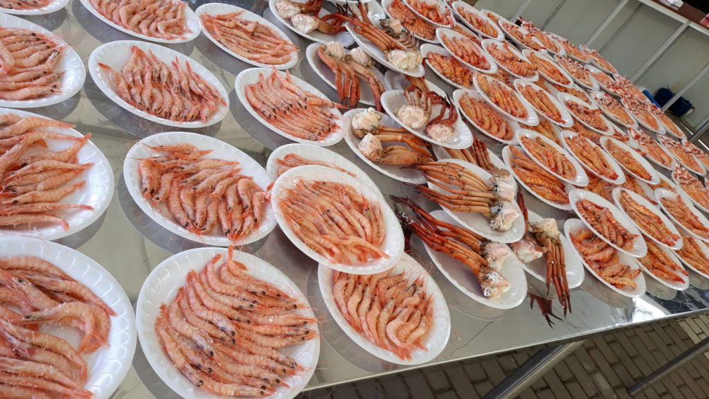 Mariscos de Huelva a domicilio