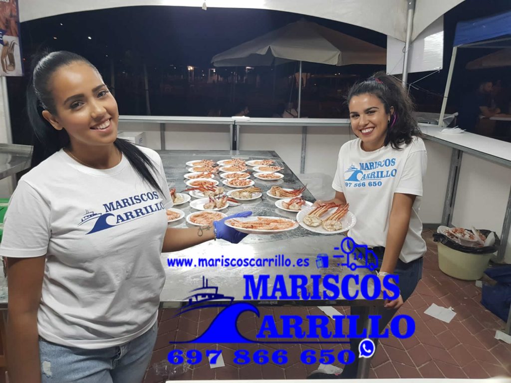 Mariscos de Huelva a domicilio