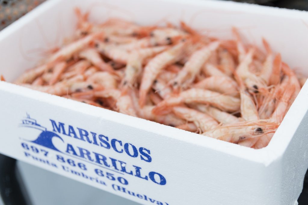 Mariscos de Huelva a domicilio