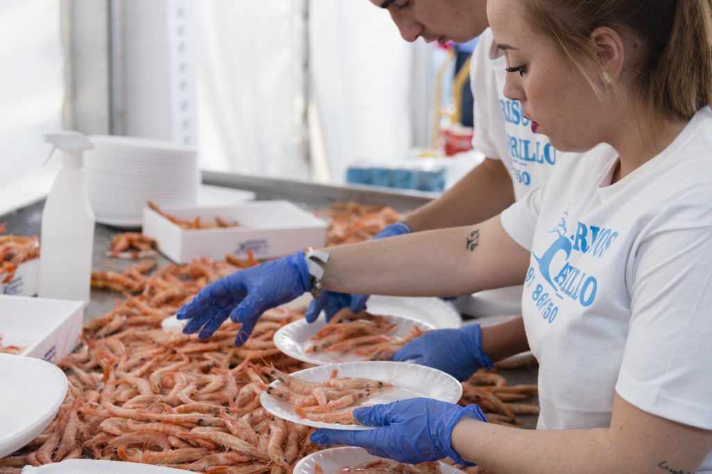 Mariscos de Huelva a domicilio