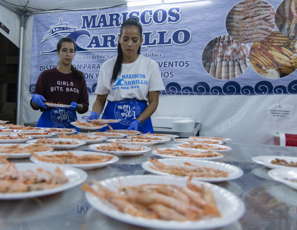 Mariscos de Huelva a domicilio