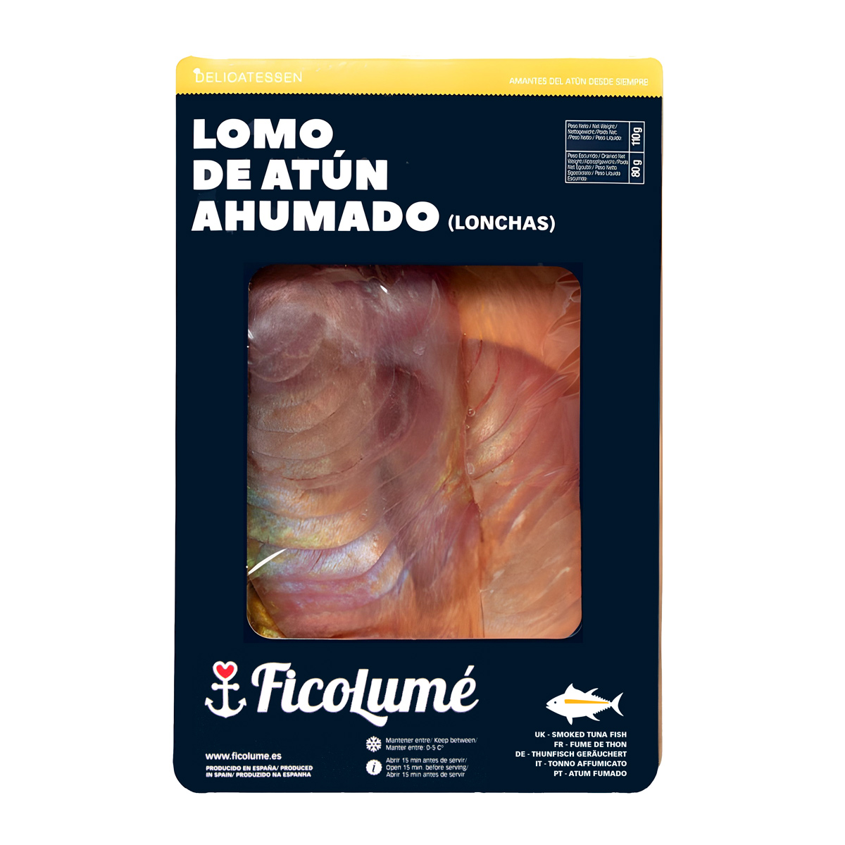 lomo de atun ahumado