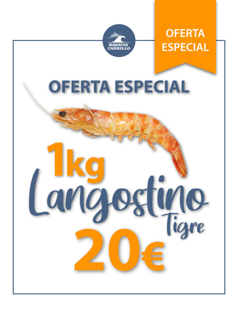 Mariscos de Huelva a domicilio