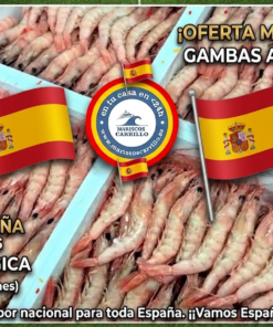 1 kg de Gamba Blanca de Huelva 20,00 €